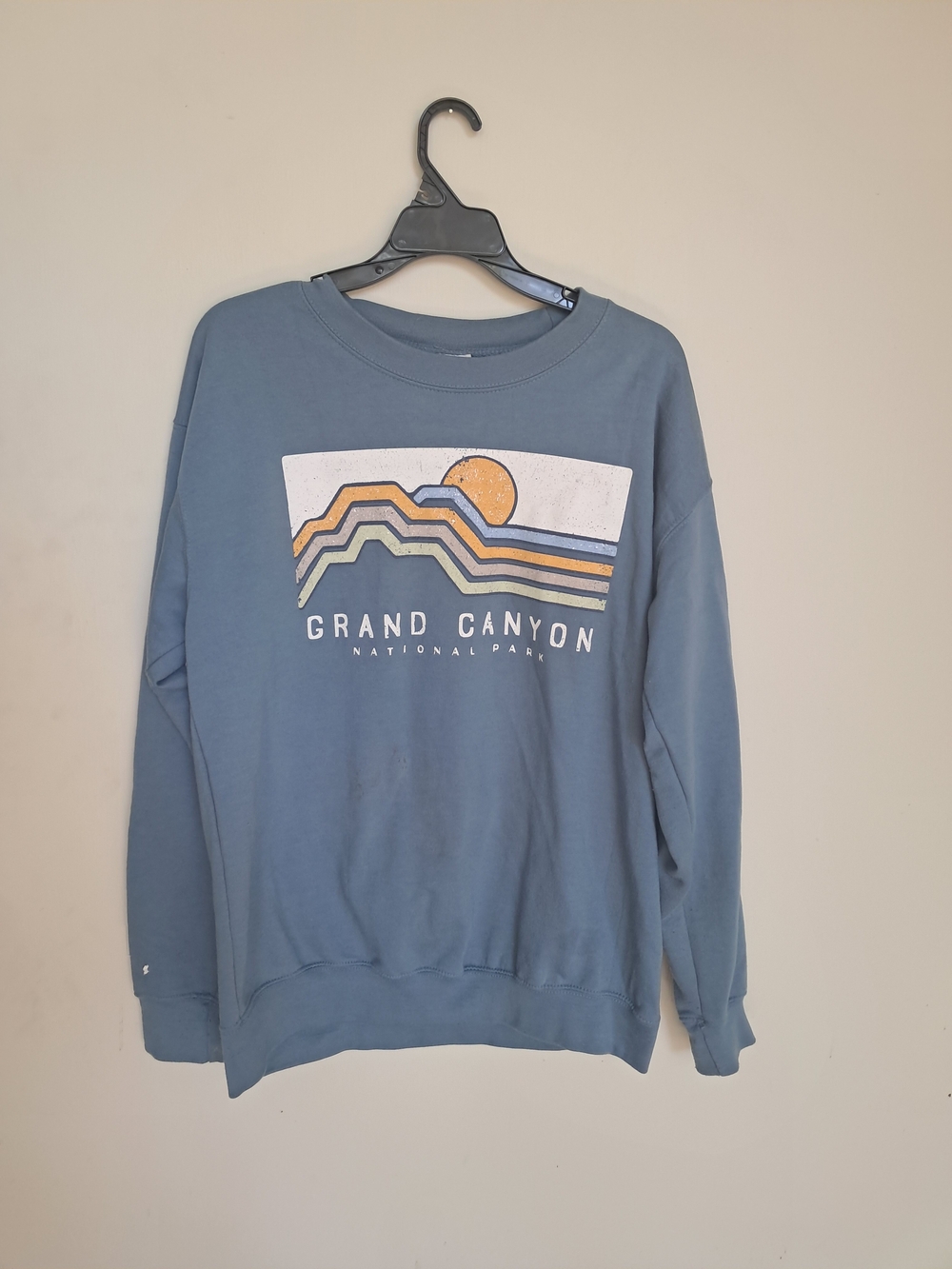 Grand Canyon Graphic Crewneck Sweater - Blue